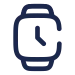 Watch Square SVG Icon